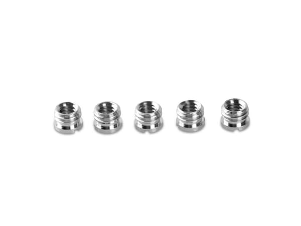 SmallRig 1610, Skruvadapter, Rostfritt stål, Rostfritt stål, 1/4, 3/8", 8 g, 5 styck