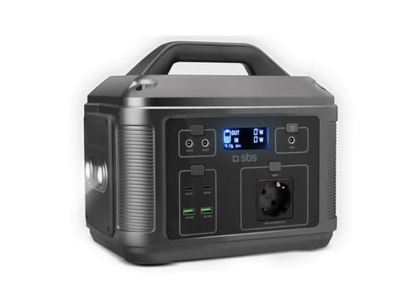 Sbs Portable 600W charging station. Sort
