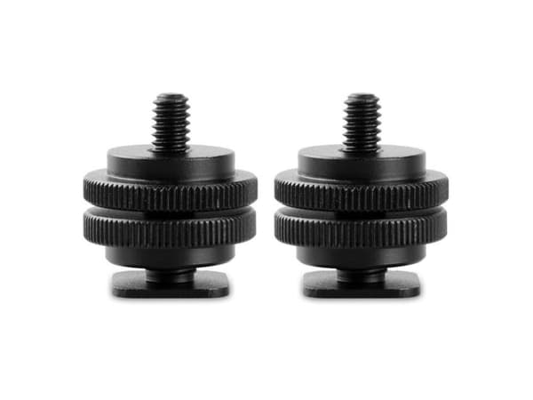 SmallRig 1631, Shoe-monteringsadapter, Sort, Aluminium, 1/4, 3/8", China, 130 mm