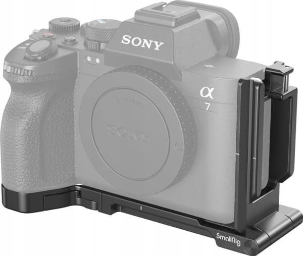 SmallRig 3984, Monteringsplatta, Svart, Gjuten aluminium, Rostfritt stål, 1/4-20", Sony Alpha 7R V, Alpha 7 IV, Alpha 7S III, 147,2 mm