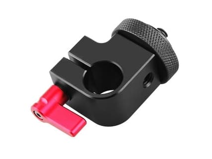 SmallRig 860B, Skinneblokk, Sort, Aluminium, 1/4", China, 53 mm