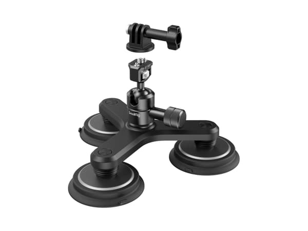 SmallRig 4468, sugekoppfeste, svart, akrylonitrilbutadienstyren, aluminium, silikon, 1/4-20", 210 mm, 129,5 mm
