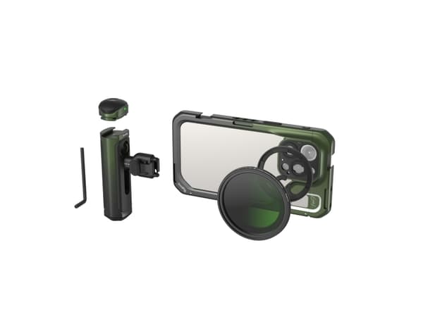 SmallRig 4407, Apple, iPhone 15 Pro Max, Black, Aluminium, Silicone, 476 g, 176.6 mm