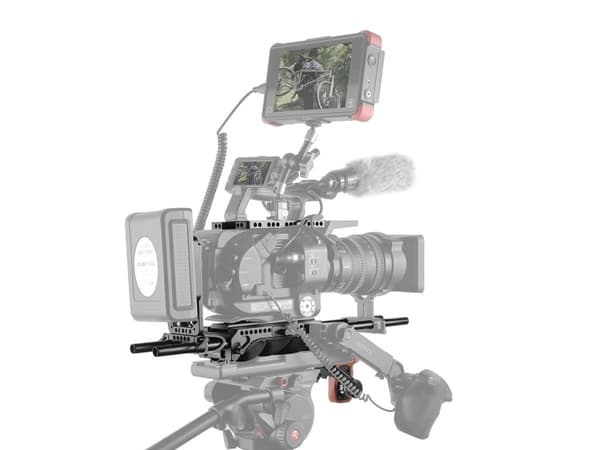 SmallRig 2045C, Mounting plate, Black, Aluminium, Foam, Wood, 1 x Hex Spanner 1 x Top Plate 1975 1 x Battery Back 1547 1 x V-Lock Assembly Kit 1846 1