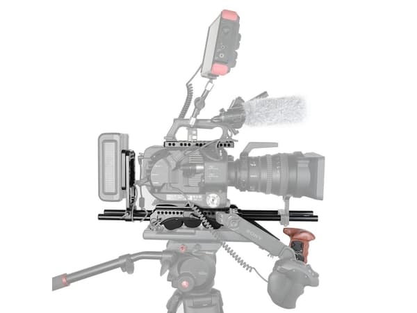 SmallRig 2045C, Mounting plate, Black, Aluminium, Foam, Wood, 1 x Hex Spanner 1 x Top Plate 1975 1 x Battery Back 1547 1 x V-Lock Assembly Kit 1846 1