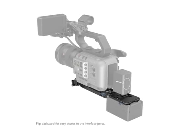 SmallRig 4323, Monteringsplade, Sort, 10 kg, 291 mm, 108 mm, 124 mm
