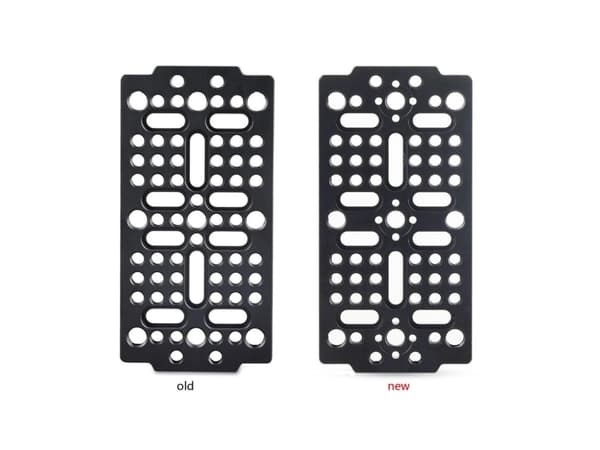 SmallRig 1681, Monteringsplate, Sort, Aluminium, 1/4, 3/8", China, 83 mm