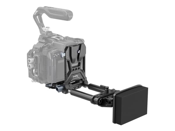 SmallRig 4063B, Svart, Gjuten aluminium, Rostfritt stål, 1/4-20", 180°, FX3,EOS R7,EOS R10,EOS R6,LUMIX GH6,EOS R5,LUMIX GH5, EOS R5C,a7S III,LUMIX S