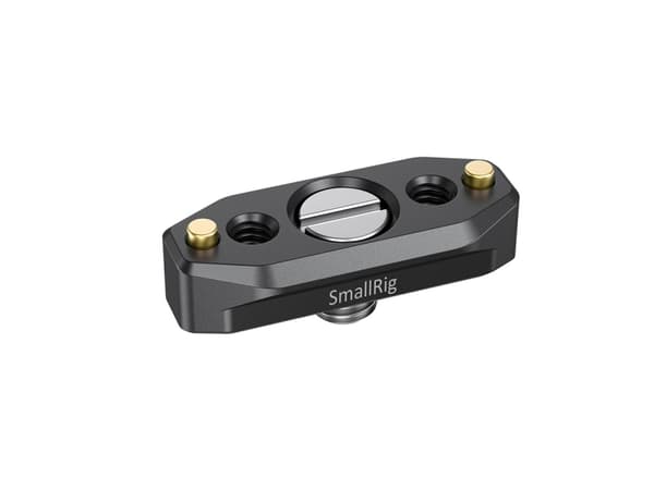 SmallRig BUN2521B, Skinne, Sort, Aluminium, 3/8", 20,8 mm, 48 mm