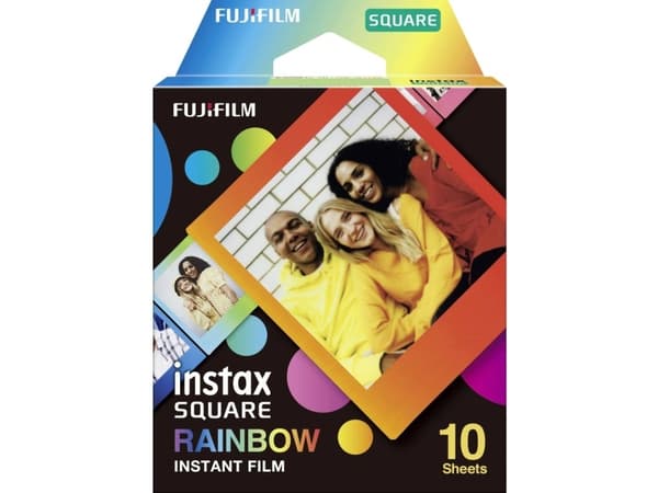 Fujifilm Instax Square SQ10/SQ6/SQ1 Rainbow, 10 kpl