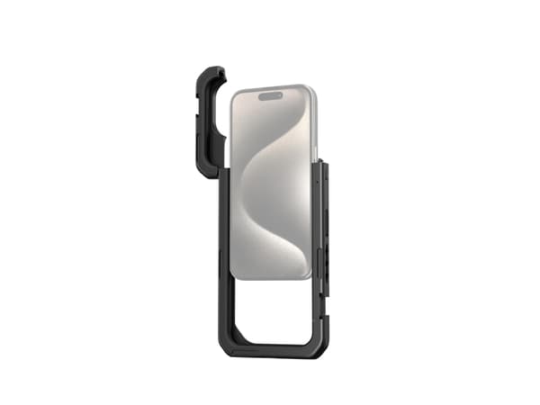 SmallRig 4398, Camera grip stand, Black, Aluminium, Plastic, Silicone, Apple, iPhone 15 Pro, 266 g
