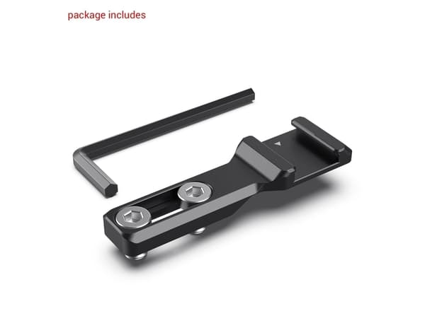 SmallRig 2879, Cold shoe-montering, Sort, Aluminium, 1/4-20", China, 110 mm