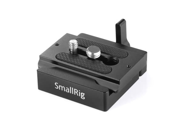 SmallRig DBC2280, Quick release mount, Black, Aluminium, 1/4-20, 3/8-16", 1 x Base Kit 2280 1 x Hex Spanner, 68 mm