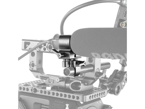 SmallRig 1993B, Mikrofonmontering, Sort, Aluminium, 53,5 mm, 42 mm, 72 mm