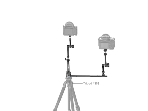 SmallRig MD4362, Kamerahåndtak, Sort, 3 kg, 917 g, 1 stykker