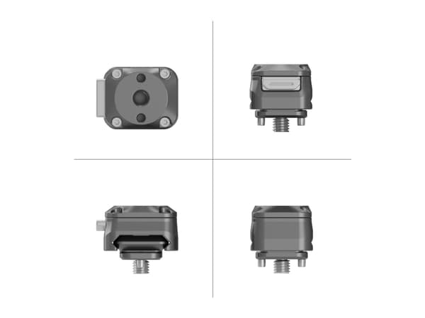SmallRig 4491, Grå, Aluminium, Rustfritt stål, 732 g, 221,1 mm, 181,1 mm, 141,8 mm