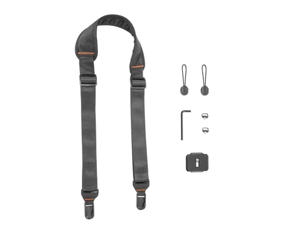 SmallRig 2428, Rem, Svart, Gjuten aluminium, Skum, Polyester, 1600 mm, 65 mm, 5 mm