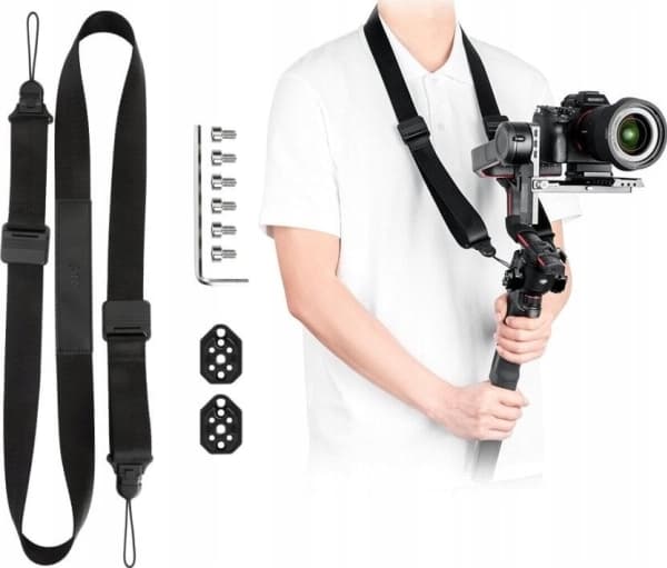 JJC valjaat hihna mount Dji Gimbal Rs 3 Mini / Pro Rs 2 Rsc 2 Jjc / Ns-dst