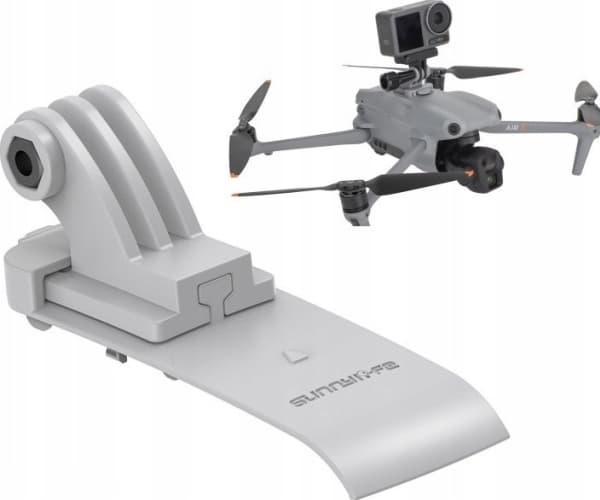 SunnyLife fäste för Gopro Insta360 Sjcam Xiaomi 1/4"" gänga för Dji Air 3 / Gz695