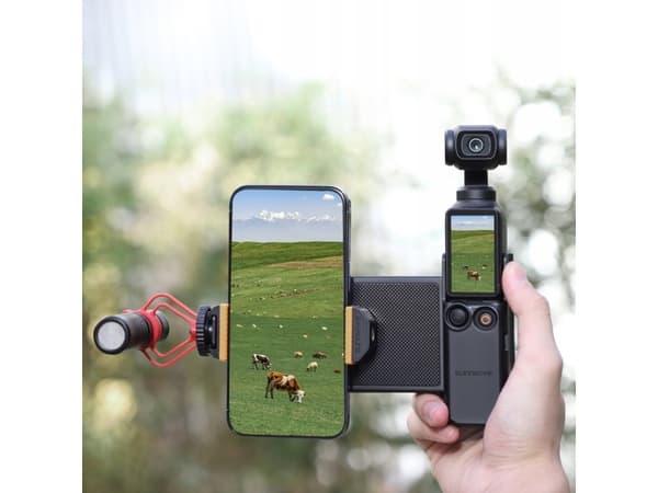 SunnyLife Hållare Fäste för Dji Osmo Pocket 3 För Telefon Telefon + Iso + Förvaring / Op3-ad744-d