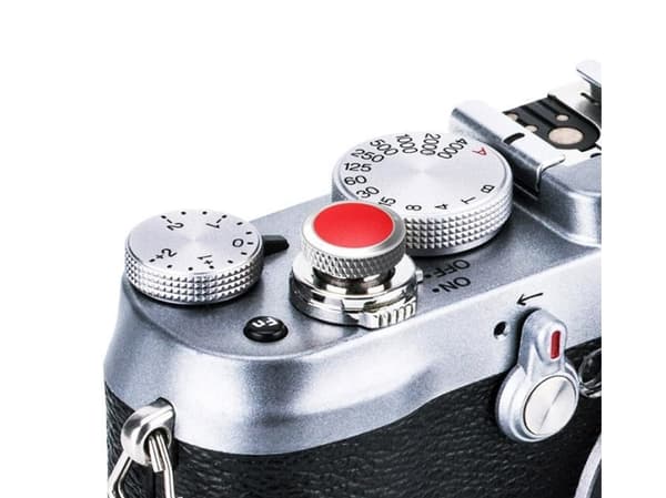 JJC SRB-GR, Varje varumärke, Fujifilm X-E2S, X-E3, X-PRO1, X-PRO2, X-T2, X-T10, XT20, X100, X100S, X100T, X100F, X10, X20, X30..., Röd, Silver, Koppa