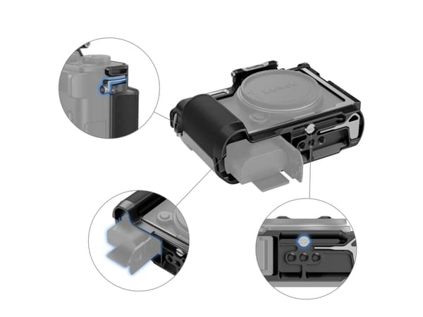 SmallRig 4515, 126 mm, 62.7 mm, 44.4 mm, 115 g, 162 mm, 122.5 mm