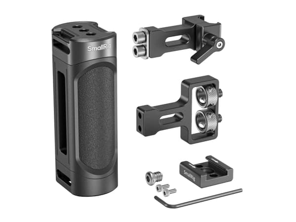 SmallRig 4816, Håndtak, Sort, Akrylonitril-butadien-styren (ABS), Aluminium, Plast, Silikon, Rustfritt stål, 6 kg, 1/4-20", M2.5