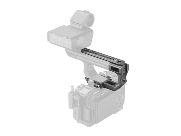 SmallRig 4830, Monteringsplate, Sort, Aluminium, Silikon, Rustfritt stål, 1/4-20, 3/8-16", Sony FX3 / FX30 XLR Handle, 124,8 mm