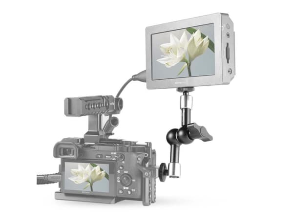 SmallRig 2065, Lyftdon, Svart, Silver, Gjuten aluminium, Rostfritt stål, 2,8 kg, 1/4", 1 x 7 inch Articulating Arm 2065
