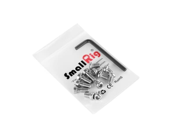 SmallRig 1713, Festeskrue, Sølv, Rustfritt stål, 1/4-20", 45 g, 13 stykker