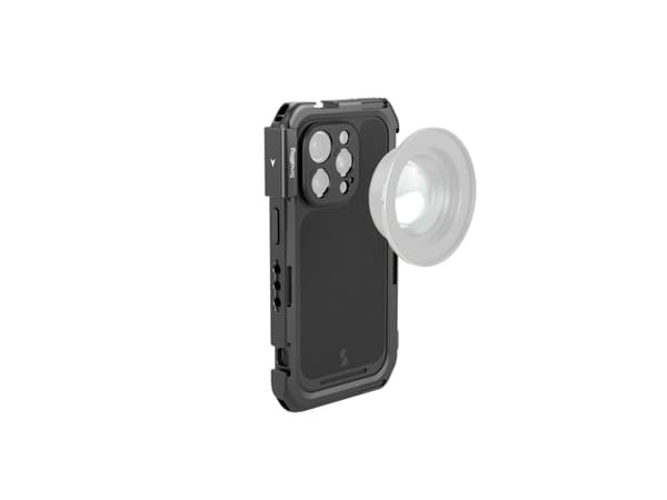 SmallRig 4828, Bur, Svart, Gjuten aluminium, Läder, Polykarbonat, Termoplastisk polyuretan (TPU), Apple, iPhone 16 Pro, 168 mm