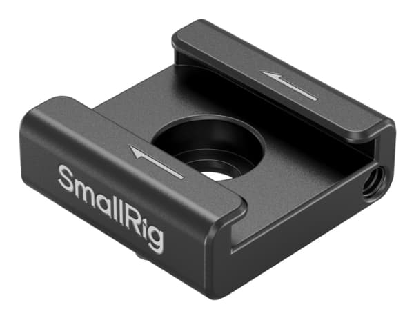 SmallRig 5033, Cold shoe-montering, Sort, Aluminium, Silikon, 1/4-20", China, 25 mm