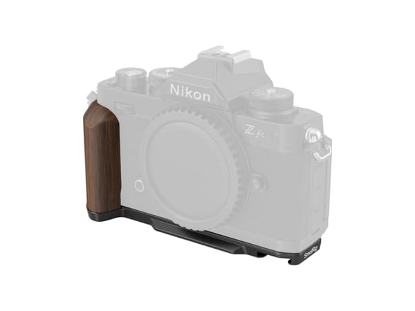 SmallRig 4802, Digital camera hand grip, Nikon, Z fc, Black, Wood, Aluminium, Wood, 141 mm