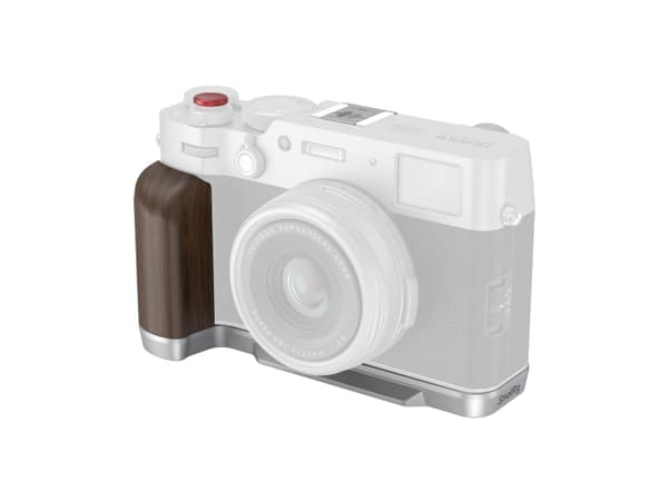 SmallRig 4804, Digitalkamera, håndgrep, Fujifilm, X100VI, X100V, Sølv, Tre, Aluminium, Tre, 130,2 mm
