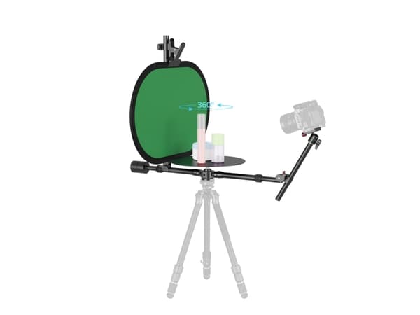 SmallRig 4807, Fotografi platespiller, Sort, Acrylonitrilbutadienstyren, Aluminium, Jern, 5 kg, 1/4-20, 3/8-16", 360°