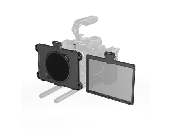 SmallRig 5011, Mattebox, 9,5 cm, Svart, Gjuten aluminium, Kolfiber, Glasfiber, Glas, Nylon, Rostfritt stål, 187 mm, 165 mm