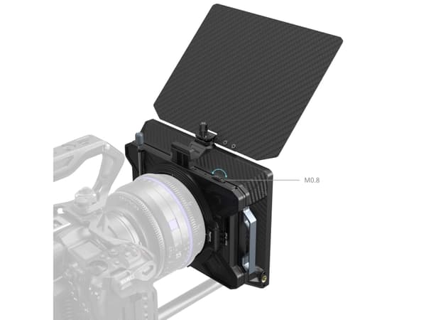 SmallRig 5011, Mattebox, 9,5 cm, Svart, Gjuten aluminium, Kolfiber, Glasfiber, Glas, Nylon, Rostfritt stål, 187 mm, 165 mm