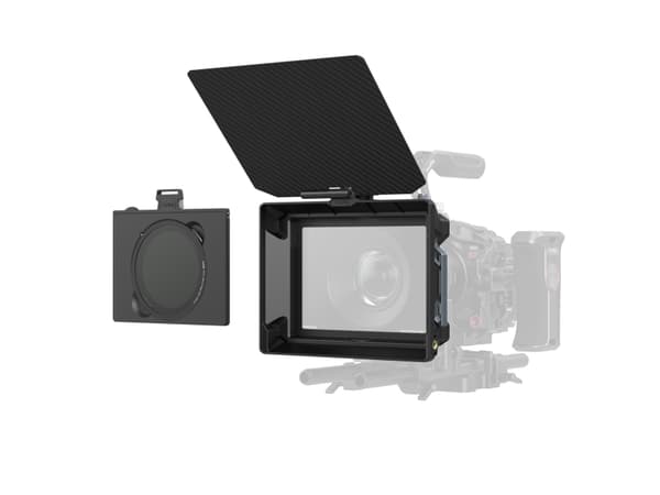 SmallRig 5011, Mattebox, 9,5 cm, Svart, Gjuten aluminium, Kolfiber, Glasfiber, Glas, Nylon, Rostfritt stål, 187 mm, 165 mm