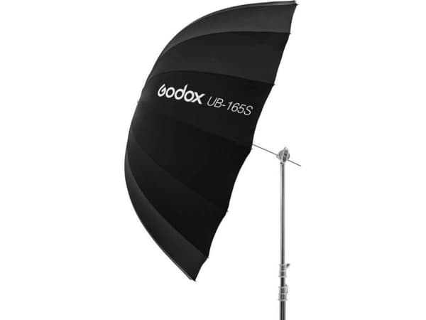 GODOX studioset Godox UB-165S paraboliskt silverfotoparaply 165cm