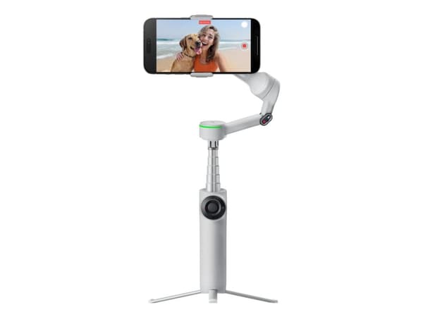 Insta360 Flow 2 Pro, Smartphone-kamerastabilisator, Hvit, 360°, -100 - 82°, -150 - 180°, 0,3 kg