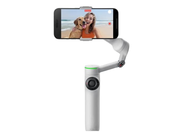 Insta360 Flow 2 Pro, Smartphone-kamerastabilisator, Hvit, 360°, -100 - 82°, -150 - 180°, 0,3 kg