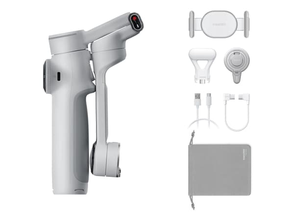 Insta360 Flow 2 Pro, Smartphone-kamerastabilisator, Hvit, 360°, -100 - 82°, -150 - 180°, 0,3 kg