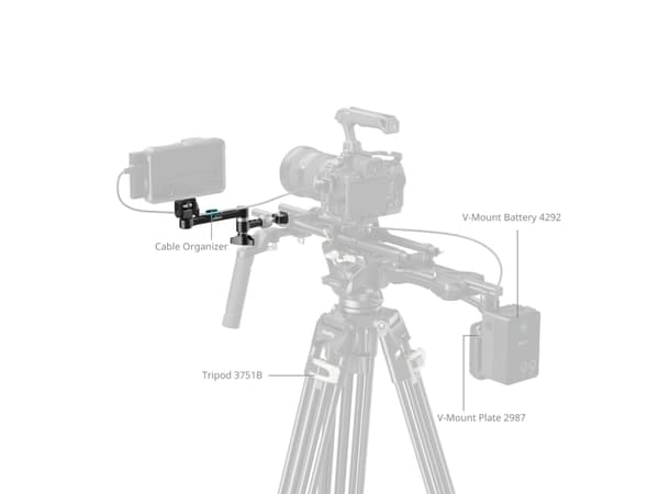 SmallRig Magic Arm Support 5141, Flexible arm, Black, Aluminium, 2 kg, 1/4", 1 pc(s)