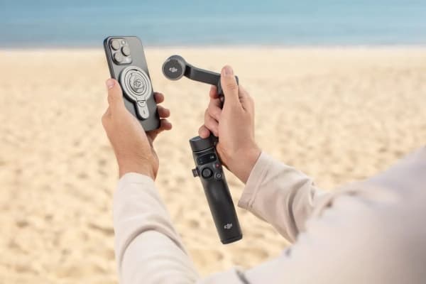 DJI OM Magnetic Quick-Release Mount, Adapter till smartphone, Grå, DJI, Osmo Mobile 7P Osmo Mobile 7 Osmo Mobile 6 Osmo Mobile SE DJI OM 5 DJI OM 4 S