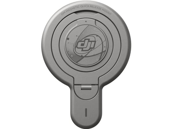 DJI OM Magnetic Quick-Release Mount, Adapter till smartphone, Grå, DJI, Osmo Mobile 7P Osmo Mobile 7 Osmo Mobile 6 Osmo Mobile SE DJI OM 5 DJI OM 4 S