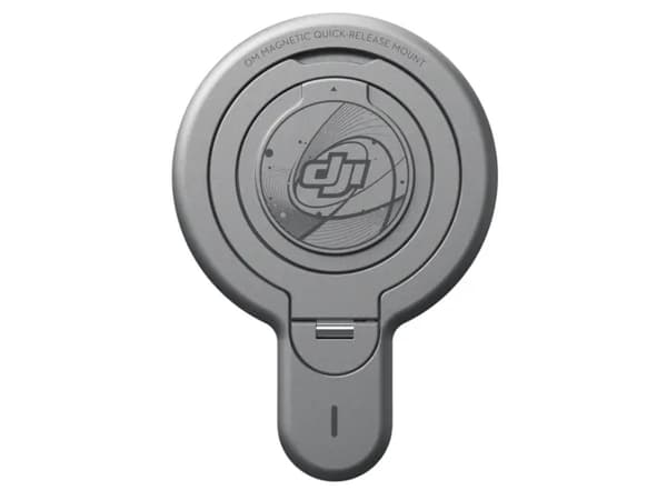 DJI OM Magnetic Quick-Release Mount, Adapter till smartphone, Grå, DJI, Osmo Mobile 7P Osmo Mobile 7 Osmo Mobile 6 Osmo Mobile SE DJI OM 5 DJI OM 4 S