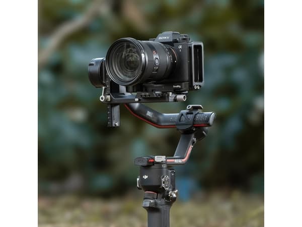 SmallRig 5188, Mounting plate, Black, Aluminium, 1/4-20", Sony Alpha 1 II / Alpha 9 III, 148 mm