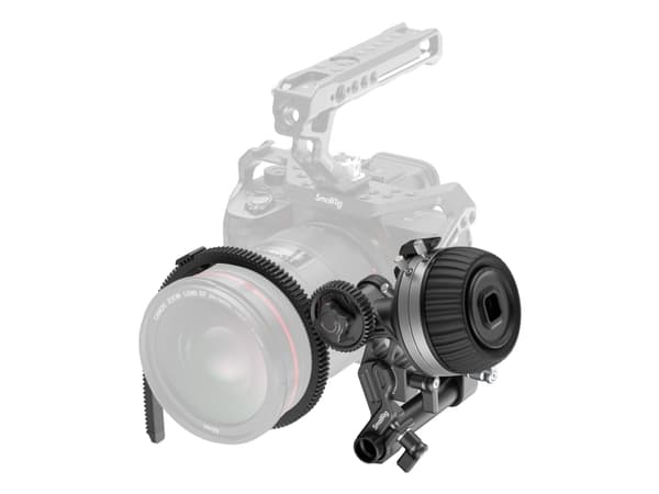 SmallRig 4745, Follow focus-kit, SLR, Svart, Silver, Akrylnitrilbutadienstyren (ABS), Gjuten aluminium, Polykarbonat, Silikon, 117 mm, 80,5 mm