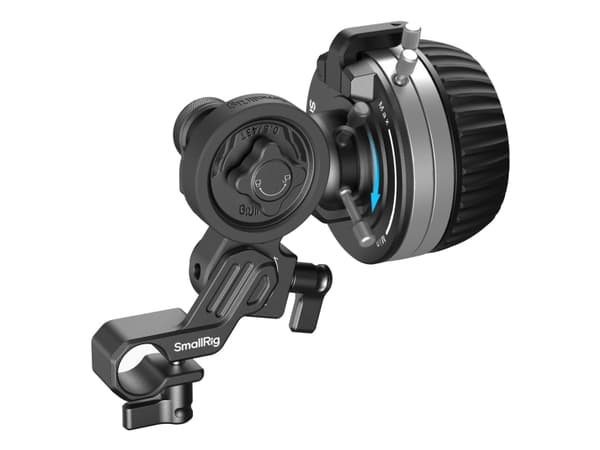 SmallRig 4745, Follow focus-kit, SLR, Svart, Silver, Akrylnitrilbutadienstyren (ABS), Gjuten aluminium, Polykarbonat, Silikon, 117 mm, 80,5 mm