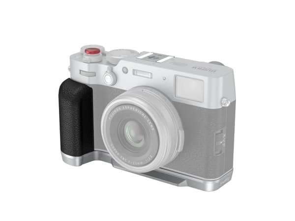 SmallRig 4555, Handgrepp för digitalkamera, Fujifilm, X100VI / X100V, Silver, Gjuten aluminium, Silikon, 130,2 mm